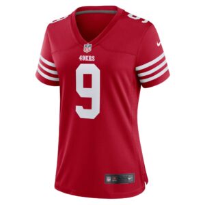 Women's San Francisco 49ers Brayden Willis Nike Scarlet Team Game Jersey