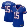 Women's Buffalo Bills Braydon Johnson Nike Royal Team Game Jersey