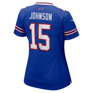 Women's Buffalo Bills Braydon Johnson Nike Royal Team Game Jersey