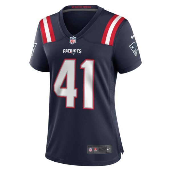 Women's New England Patriots Brenden Schooler Nike Navy Game Player Jersey