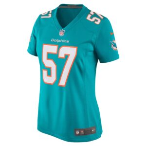 Women's Miami Dolphins Brennan Scarlett Nike Aqua Game Jersey