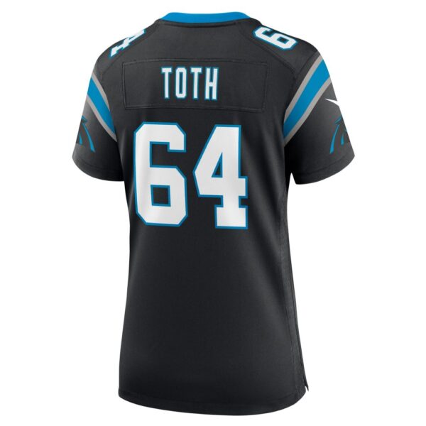 Brett Toth Carolina Panthers Nike Women's Game Jersey - Black