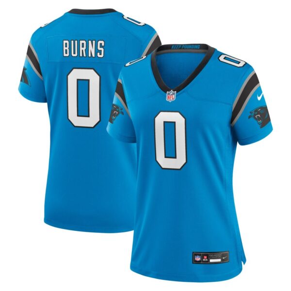 Women's Carolina Panthers Brian Burns Nike Blue Alternate Game Jersey