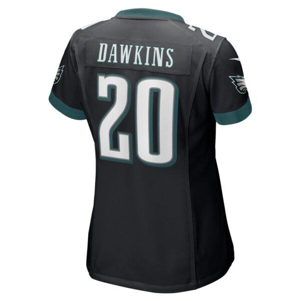 Women's Philadelphia Eagles Brian Dawkins Nike Black Retired Player Jersey