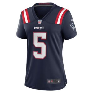 Women's New England Patriots Brian Hoyer Nike Navy Game Player Jersey