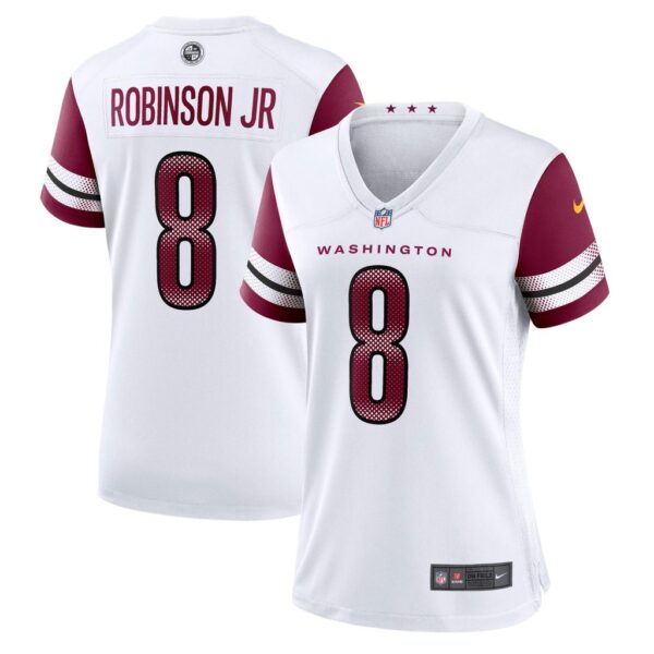 Women's Washington Commanders Brian Robinson Jr. Nike White Away Game Player Jersey