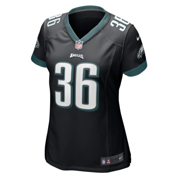 Women's Philadelphia Eagles Brian Westbrook Nike Black Retired Game Jersey