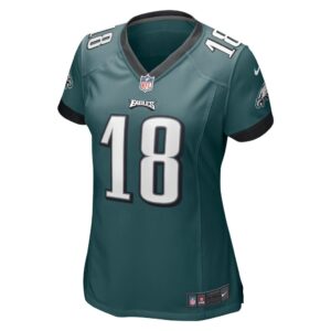 Women's Philadelphia Eagles Britain Covey Nike Midnight Green Home Game Player Jersey