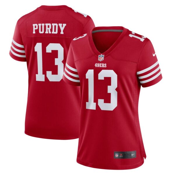 Women's San Francisco 49ers Brock Purdy Nike Scarlet Game Player Jersey