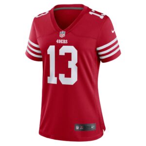 Women's San Francisco 49ers Brock Purdy Nike Scarlet Game Player Jersey