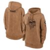 Minnesota Vikings Nike Women's 2023 Salute to Service Pullover Hoodie - Brown