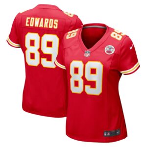 Women's Kansas City Chiefs Bryan Edwards Nike Red Home Game Player Jersey