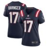 Bryce Baringer New England Patriots Nike Women's Team Game Jersey - Navy