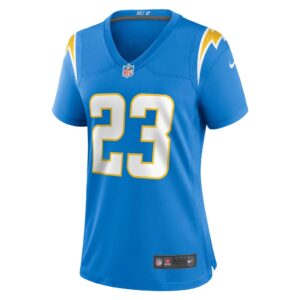 Women's Los Angeles Chargers Bryce Callahan Nike Powder Blue Game Jersey