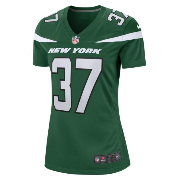 Women's New York Jets Bryce Hall Nike Gotham Green Game Jersey