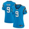 Women's Carolina Panthers Bryce Young Nike Blue 2023 NFL Draft First Round Pick Alternate Game Jersey