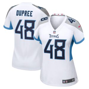 Women's Tennessee Titans Bud Dupree Nike White Game Jersey