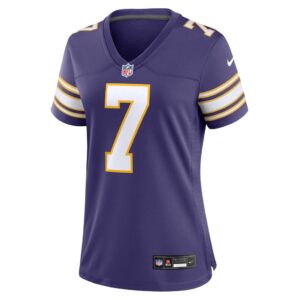 Byron Murphy Jr. Minnesota Vikings Nike Women's Classic Player Game Jersey - Purple