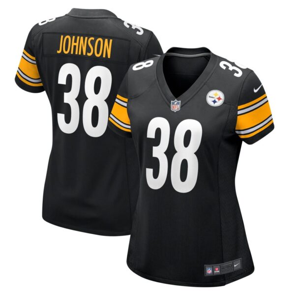 Caleb Johnson Pittsburgh Steelers Nike Women's Game Jersey - Black