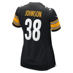 Caleb Johnson Pittsburgh Steelers Nike Women's Game Jersey - Black