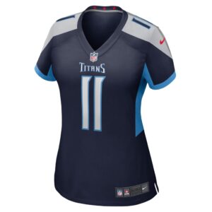 Women's Tennessee Titans Caleb Shudak Nike Navy Game Player Jersey