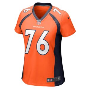 Women's Denver Broncos Calvin Anderson Nike Orange Game Jersey