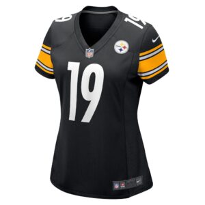 Women's Pittsburgh Steelers Calvin Austin III Nike Black Game Player Jersey