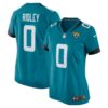 Women's Jacksonville Jaguars Calvin Ridley Nike Teal Game Player Jersey