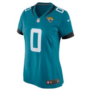 Women's Jacksonville Jaguars Calvin Ridley Nike Teal Game Player Jersey