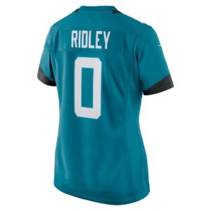 Women's Jacksonville Jaguars Calvin Ridley Nike Teal Game Player Jersey