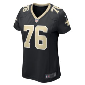 Women's New Orleans Saints Calvin Throckmorton Nike Black Game Player Jersey