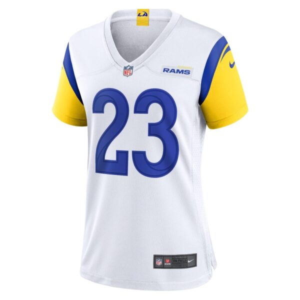 Women's Los Angeles Rams Cam Akers Nike White Game Jersey