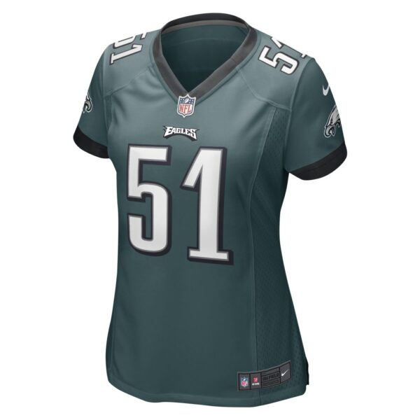 Women's Philadelphia Eagles Cam Jurgens Nike Midnight Green Game Player Jersey