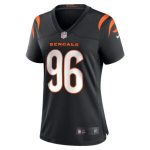 Women's Cincinnati Bengals Cam Sample Nike Black Game Jersey