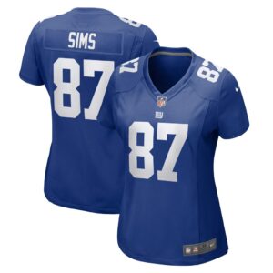 Cam Sims New York Giants Nike Women's Game Jersey - Royal