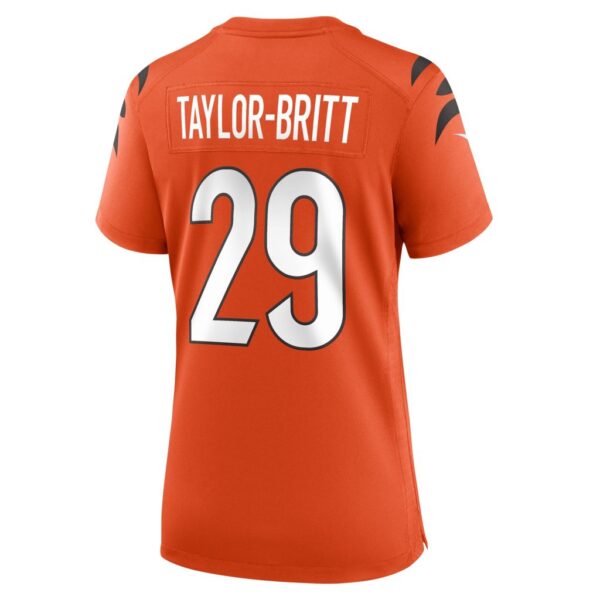 Cam Taylor-Britt Cincinnati Bengals Nike Women's Alternate Game Jersey - Orange