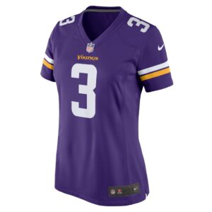 Women's Minnesota Vikings Cameron Dantzler Nike Purple Game Jersey