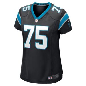 Women's Carolina Panthers Cameron Erving Nike Black Game Jersey