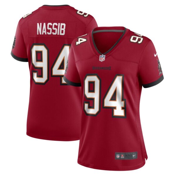 Women's Tampa Bay Buccaneers Carl Nassib Nike Red Game Player Jersey