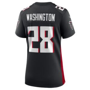 Carlos Washington Atlanta Falcons Nike Women's Game Jersey - Black