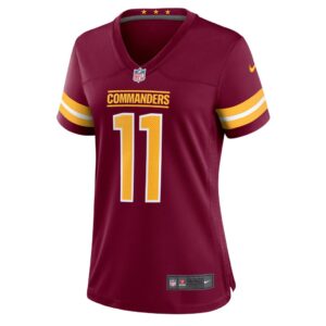 Women's Washington Commanders Carson Wentz Nike Burgundy Game Jersey