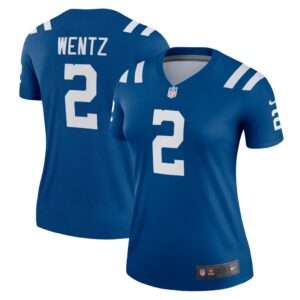 Women's Indianapolis Colts Carson Wentz Nike Royal Legend Jersey