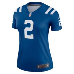 Women's Indianapolis Colts Carson Wentz Nike Royal Legend Jersey