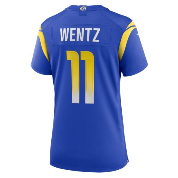 Carson Wentz Los Angeles Rams Nike Women's Team Game Jersey - Royal