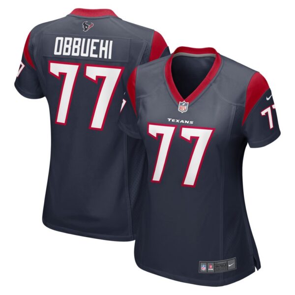 Women's Houston Texans Cedric Ogbuehi Nike Navy Game Jersey