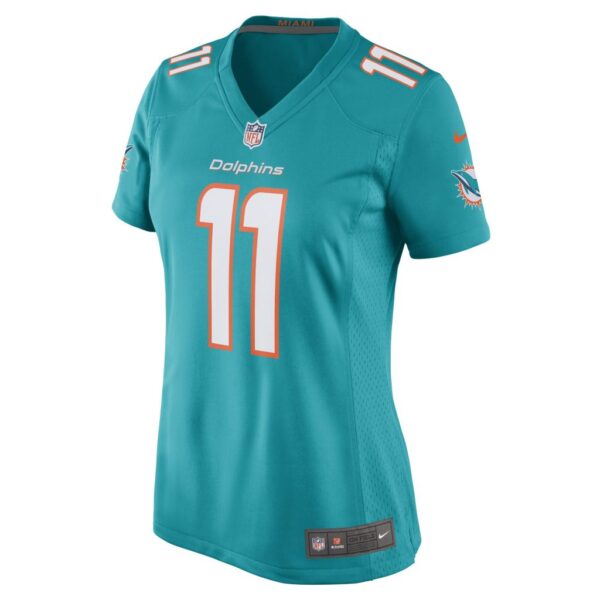 Women's Miami Dolphins Cedrick Wilson Jr. Nike Aqua Game Player Jersey