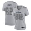 Women's Dallas Cowboys CeeDee Lamb Nike Gray Atmosphere Fashion Game Jersey