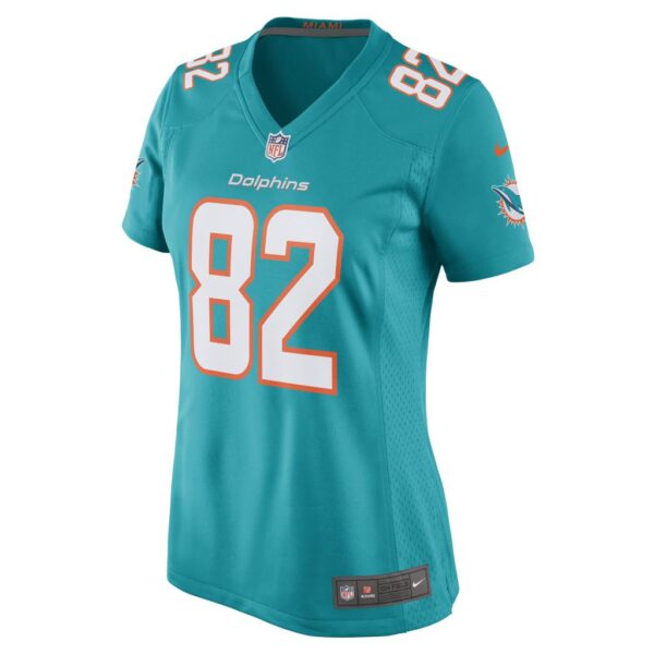 Women's Miami Dolphins Cethan Carter Nike Aqua Game Jersey