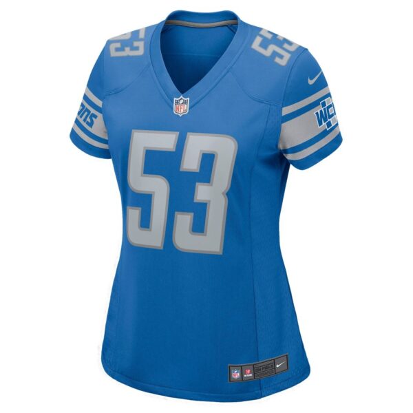 Women's Detroit Lions Charles Harris Nike Blue Nike Game Jersey