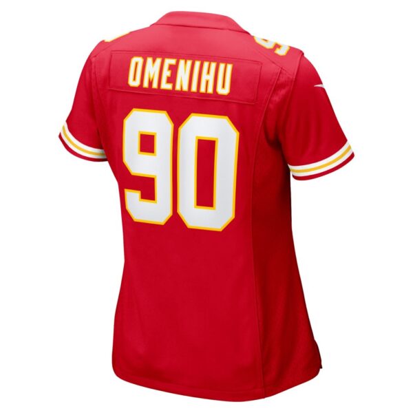 Charles Omenihu Kansas City Chiefs Nike Women's Game Player Jersey - Red